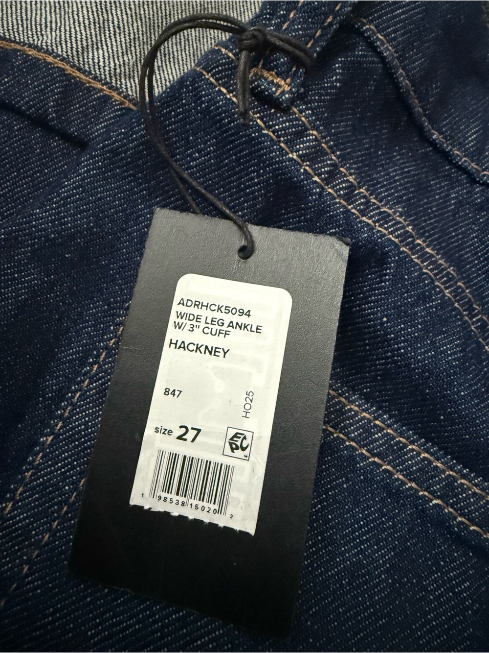 JOES JEANS Hackney Wide Leg Cuff Jeans Size 27 NWT - Picture 9 of 9